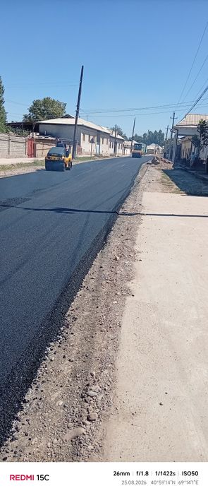 Asfalt xizmatlar qilish kirag