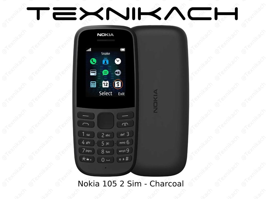 Новый • Nokia 105 Dual SIM • Доставка