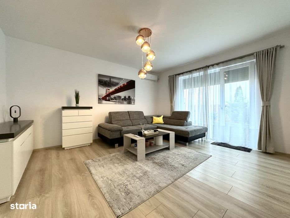 Apartament modern, 3 camere, 68 mp utili, 91 mp gradina - zona Cora