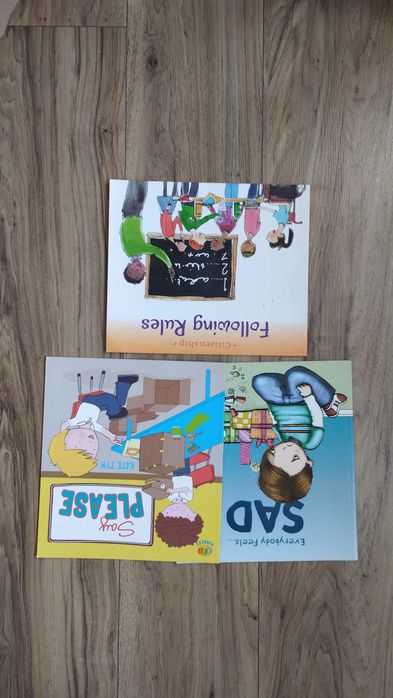 Lot 3 picture books engleză pentru copii