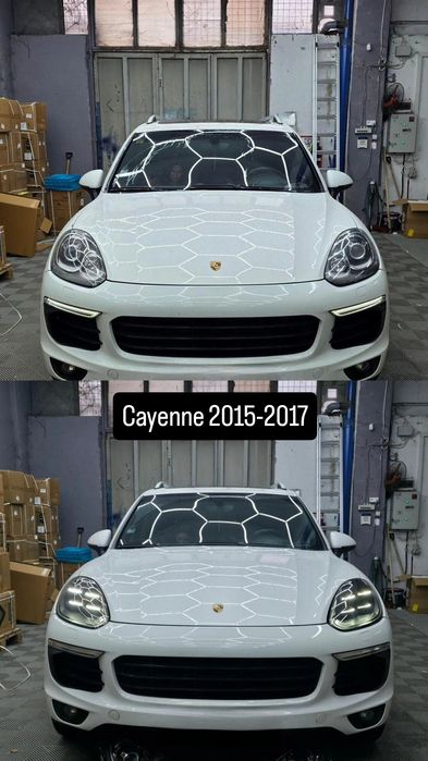 Faruri Full LED Porsche Cayenne look 2024 compatibile 2011-2023