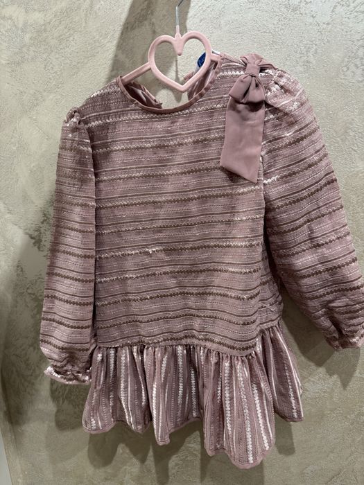 Празнична коледна рокля с пайети Mayoral и пола Petite fleur