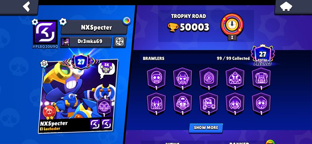 Продаю аккаунт Brawl stars