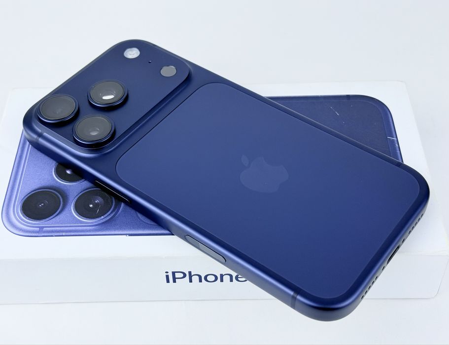 НОВ! Apple iPhone 17 Pro Max 256GB Blue 3г. Гаранция!
