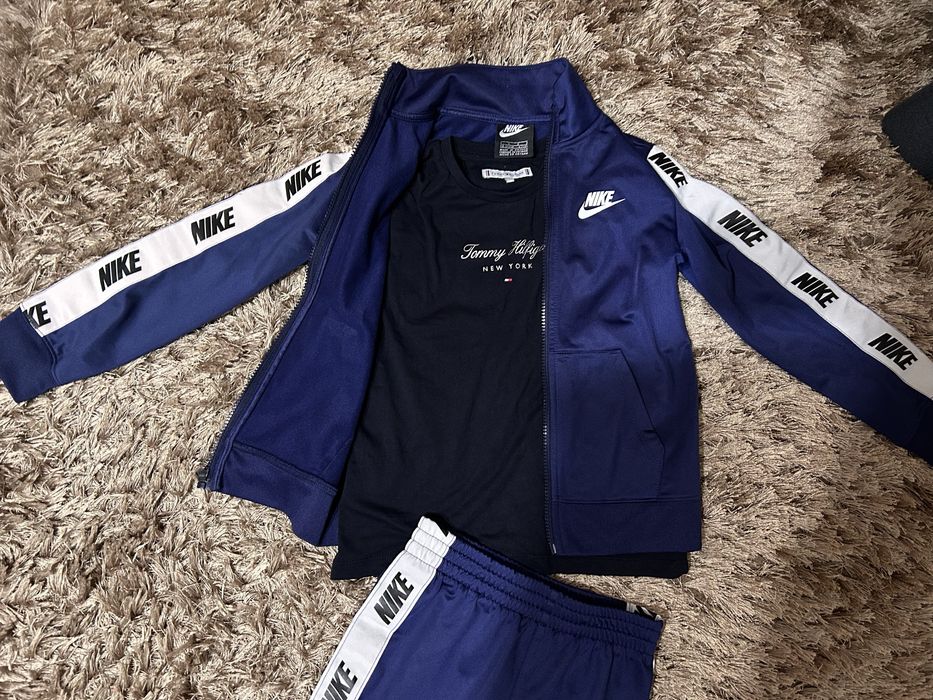 Trening Nike + tricou Tommy Hilfiger m 122.