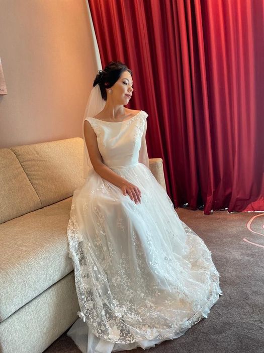 Rochie de mireasă superba, eleganta, model simplu, Wedding Atelier