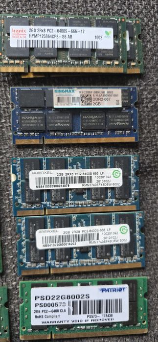 Ram Laptop Sodimm 2Gb DDr2 555 666