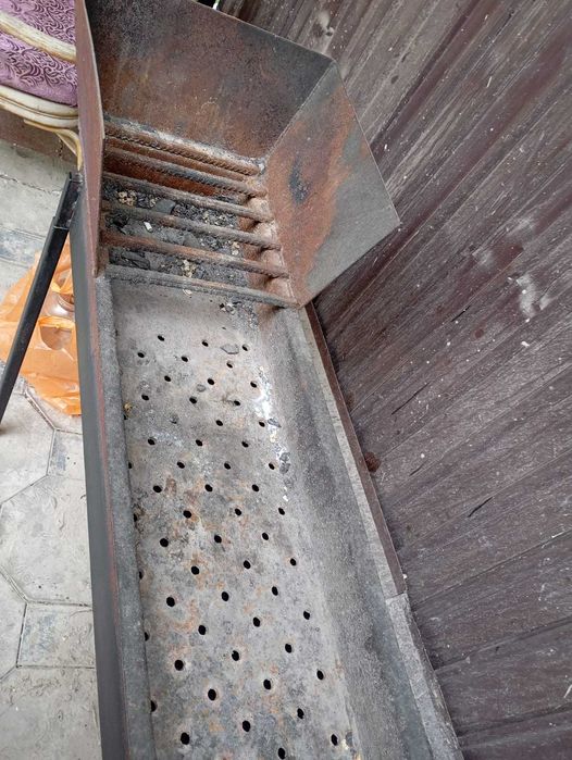 мангал для дома, ножки раскладные