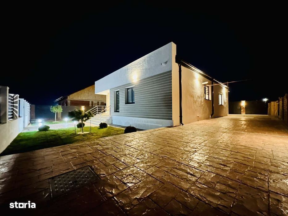 Casă nouă de vânzare individuală Berceni Ilfov –4 camere, teren 420 mp