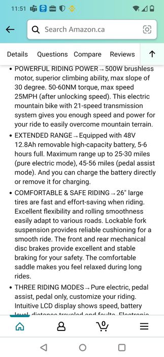 Vand bicicleta electrica noua 48 Volti motor 500W roti 26