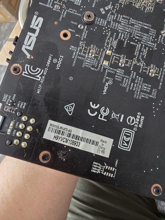 Asus rx470 4gb mining