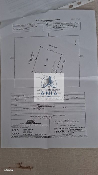 Teren 888mp Mila 23, la strada, ideal investitie