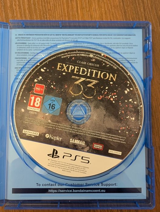 Claire obscure Expedition 33 PS5