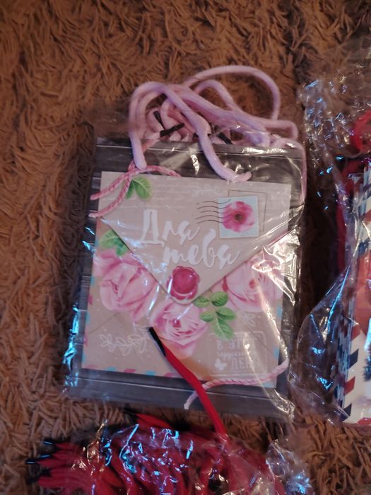 Подарочные пакетики в ассорти