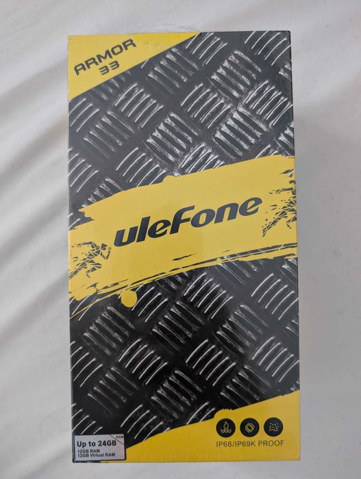 Ulefone Armor 33 25500mAh (66W),  Android 15, 24GB+512GB  6,95 120Hz