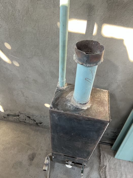 Печка 96 труб с горелкой