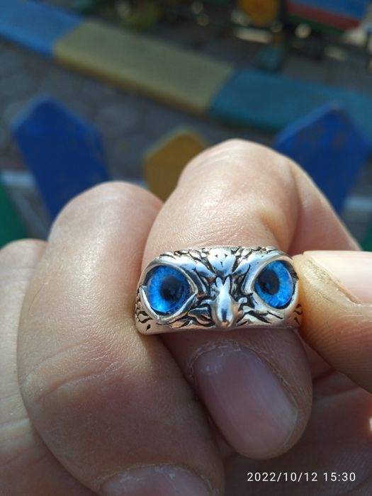 Кольцо Взор филина безразмерное.