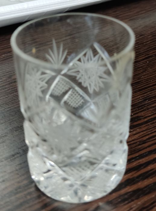 Хрустальные стопки 9 штук