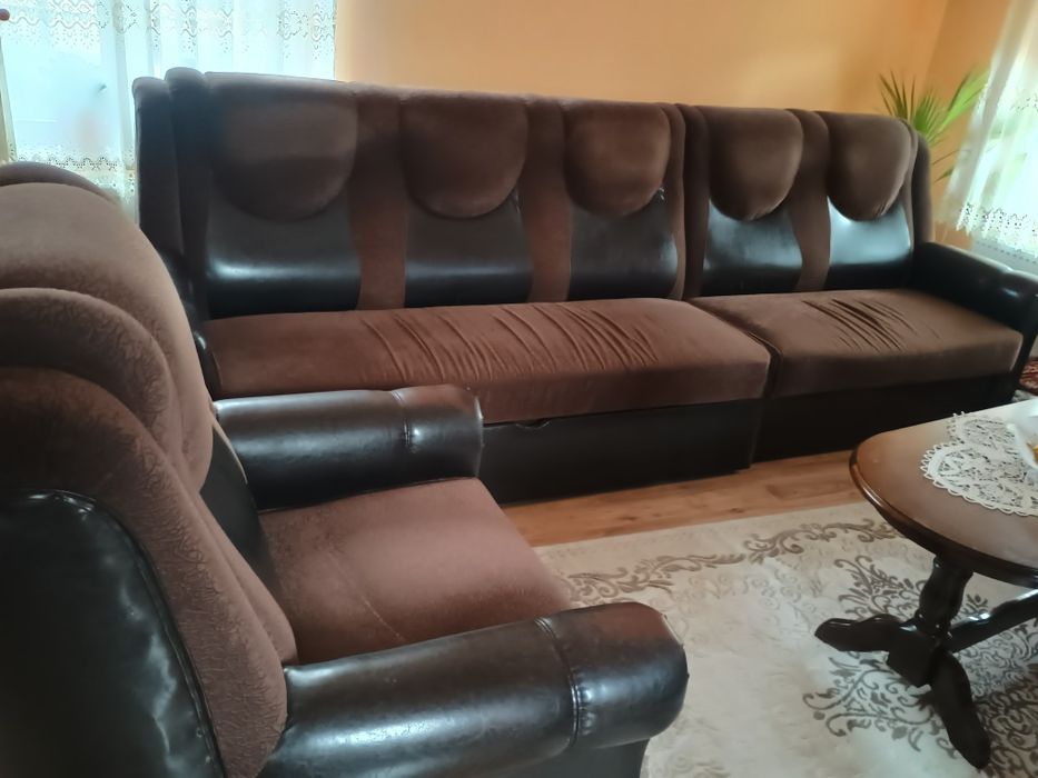 Vând colțar + fotoliu în stare foarte bună