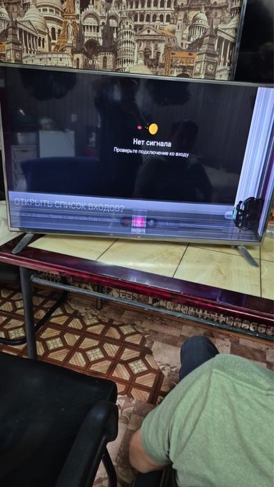 Телевизор  на запчасти