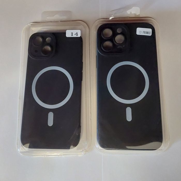 Husa magsafe iphone 13 17 14 15 16 pro max folie sticla privacy mata