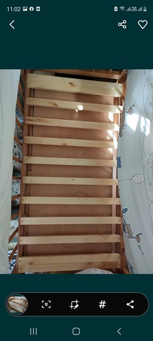 Детская кроватка нуждается в ремонте