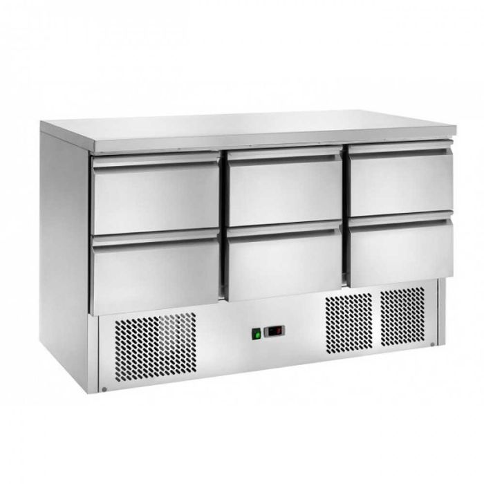 Green Frost S903TOP - Masa rece 6 sertare, Masa refrigerare 6 sertare