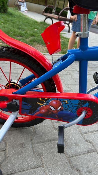 Bicicleta Spider-Man că noua 5-7 ani