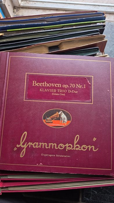 Vând lot 10 Discuri Grammophon & patefon colectie cu muzica clasică
