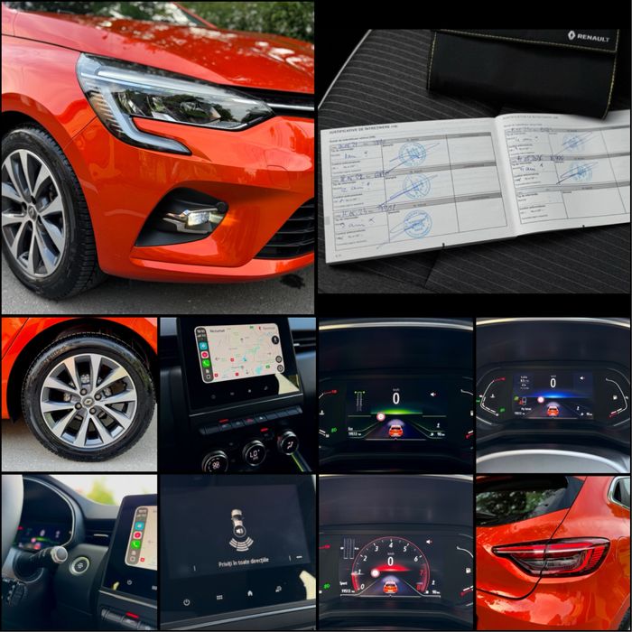 Renault Clio 5 - 19.000KM - An Fabricație 2020/05 - Model Intens TCe 100 CP - Revizii Anuale Reprezentanță.