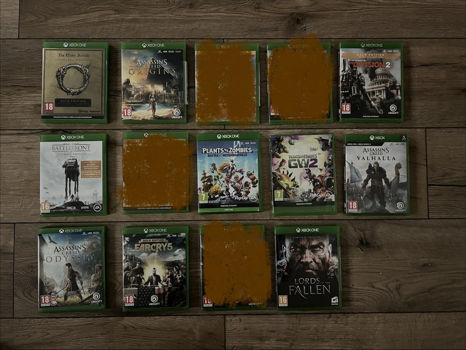 Vand Colectie de jocuri pt Xbox One