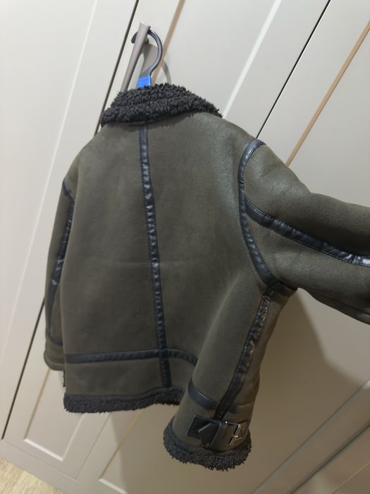Дубленка Zara kids для мальчиков