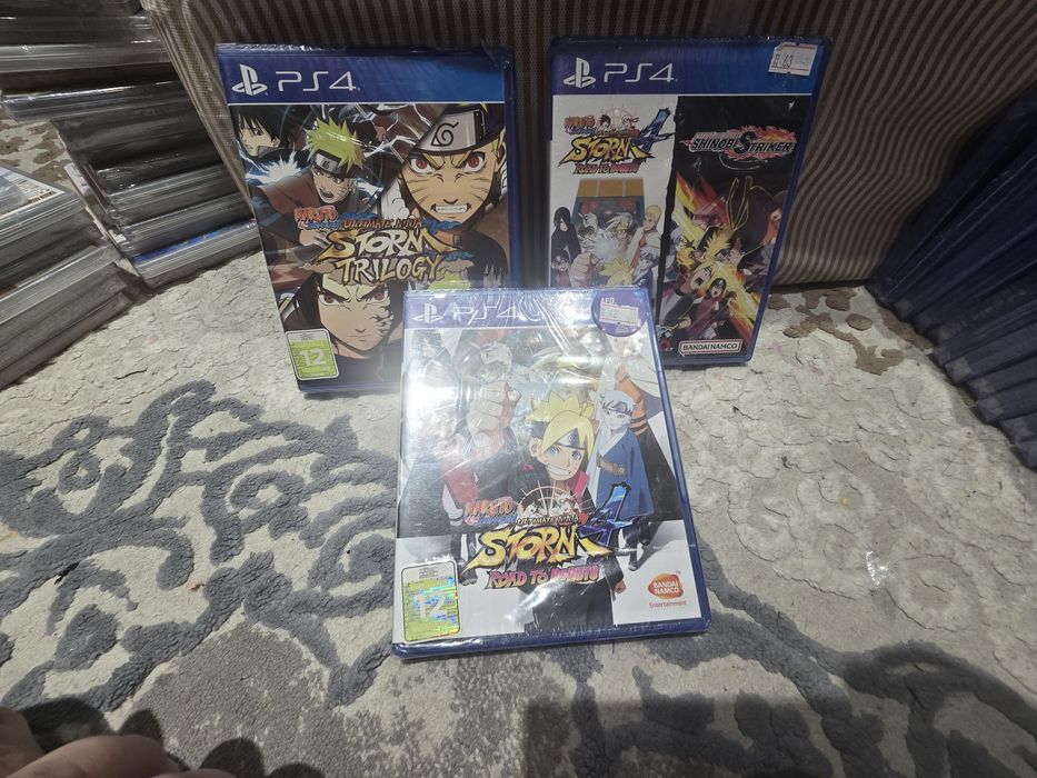 Наруто коллекция нлвых игр на диска ps4