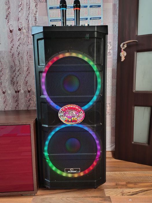 Тонколона с 2бр 15"говорителя 2г.гаранция