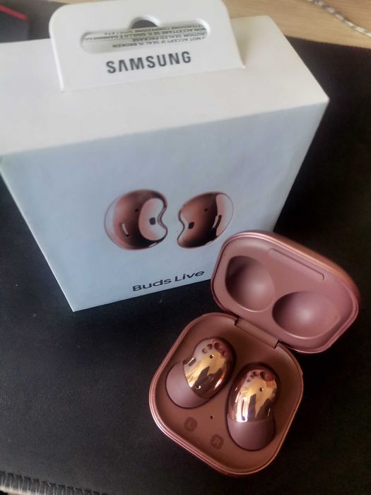Безжични слушалки Samsung Galaxy Buds Live, Mystic Bronze