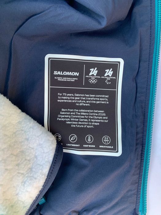 Суитчър / Яке SALOMON от Зимните олимпийски игри Милано Кортина р-р S