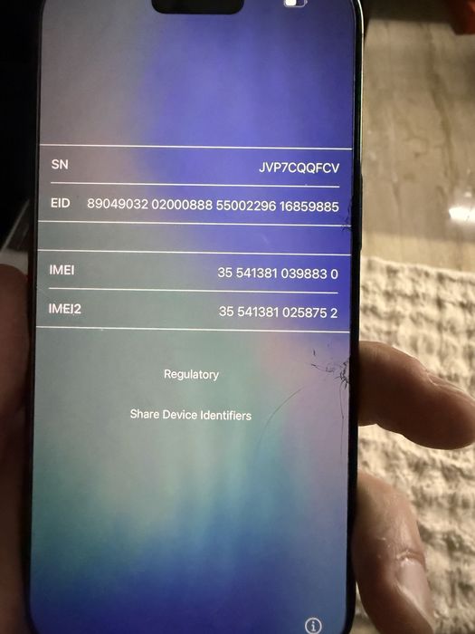 iPhone Air 100% battery health