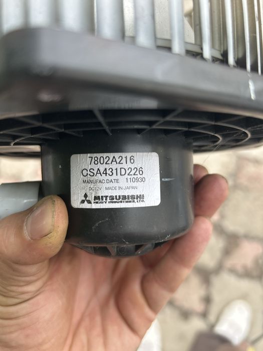 Моторчик печки на Mitsubishi