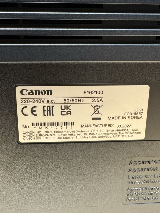 Canon F3010 принтер