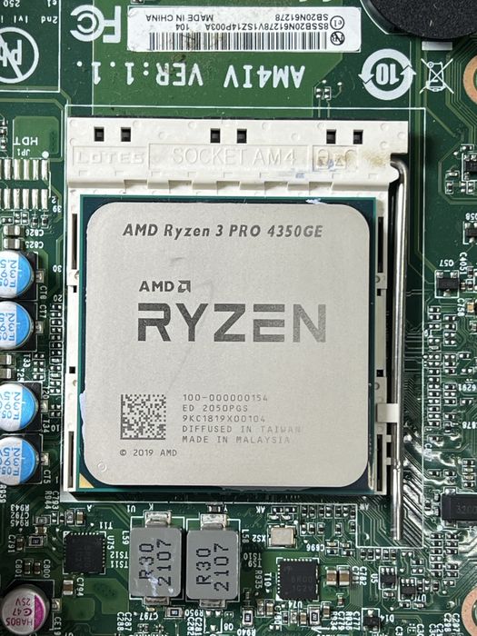 Мини пк Lenovo Think centre M75q Ryzen 3 pro 4350ge 8gb ddr4 128 ssd