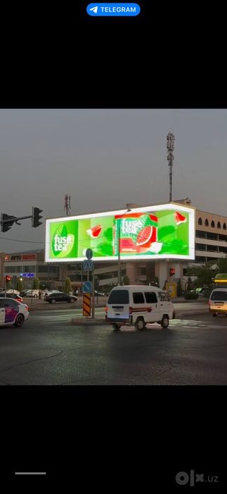 CHORSU STOYANKA | 528 m² led ekran | reklama | 150–200-250 MARTA/KU