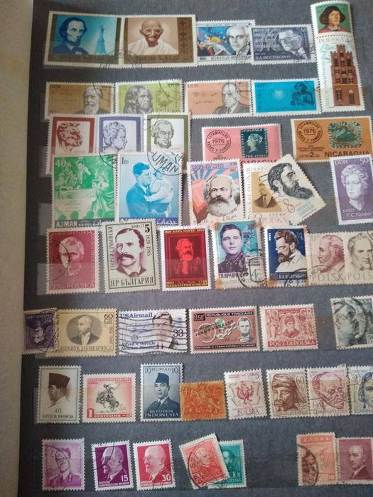 Coleții de timbre vechi 4 albume .