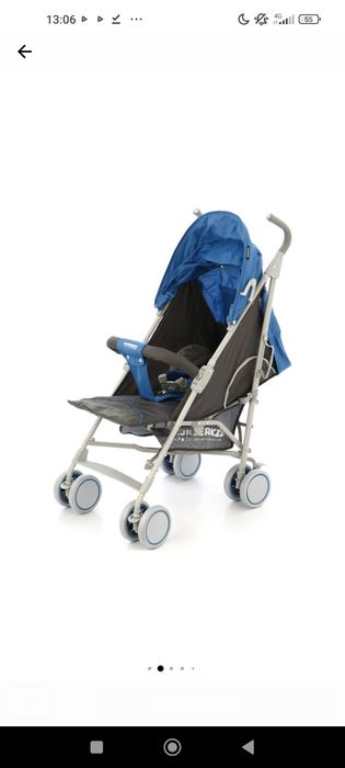 Cărucior sport tip umbrela , reglabil ,cadru metalic.