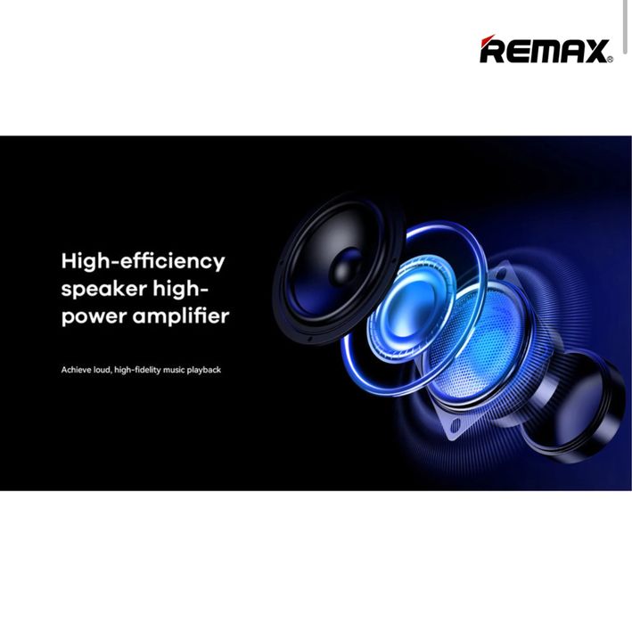 Караоке Колонка Remax RB-M51 120W (12000mAh) с двумя микрафонами