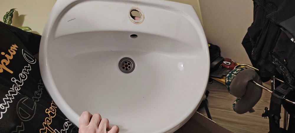 Мивка за баня с полу ботуш