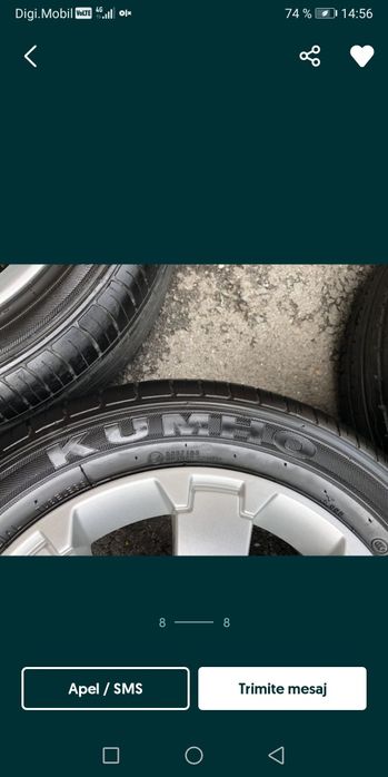 Vand jante opel agila