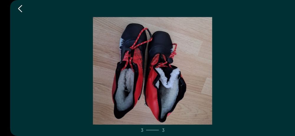 Clăpari schi masura 34