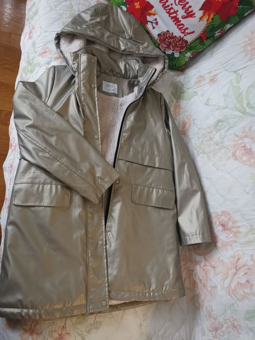 Топло палто Zara за момиче