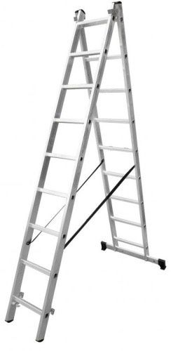 Лестница раздвежная, трансформер, алюминивая