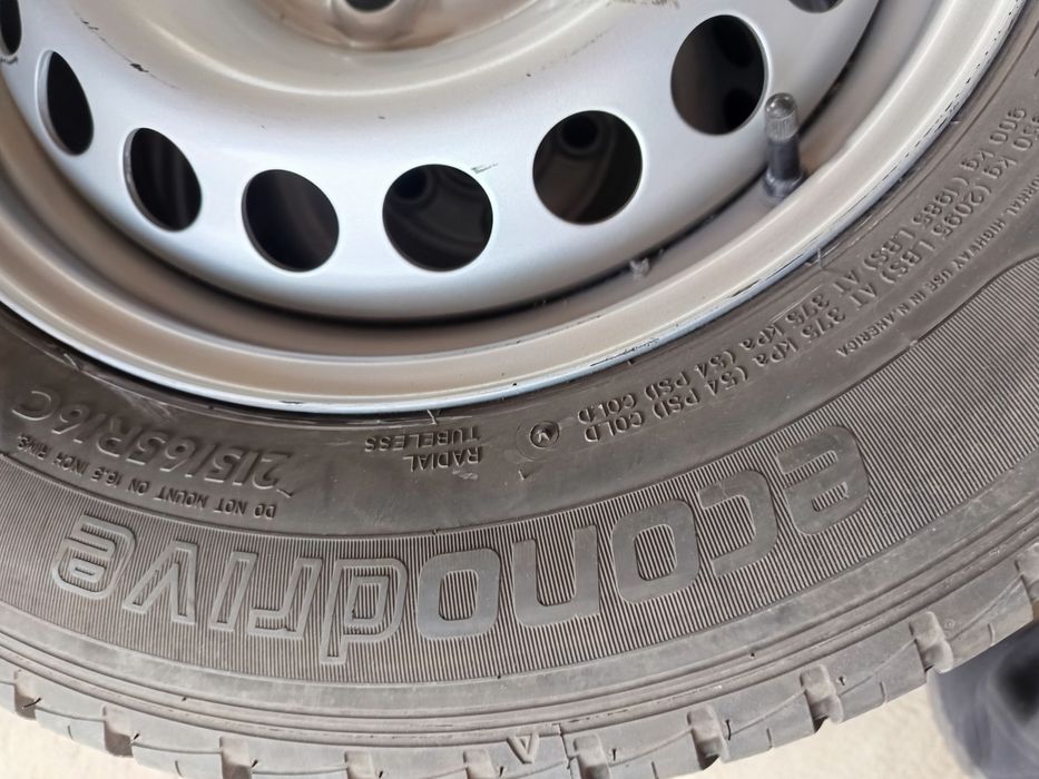 16ц.гуми с джанти за Фолксваген Т5,Т6